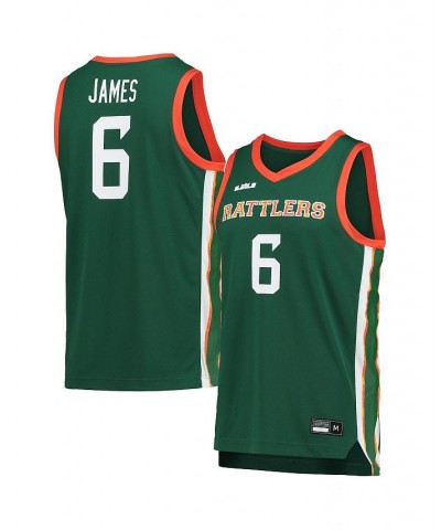 Men's x LeBron James Green Florida A&M Rattlers Replica Basketball Jersey $38.50 Jersey