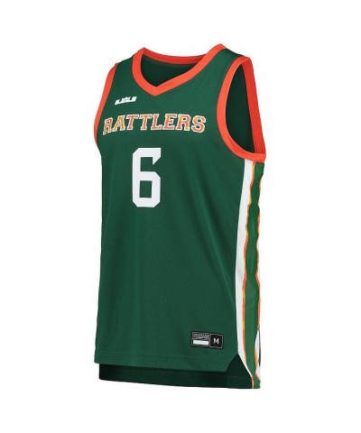 Men's x LeBron James Green Florida A&M Rattlers Replica Basketball Jersey $38.50 Jersey